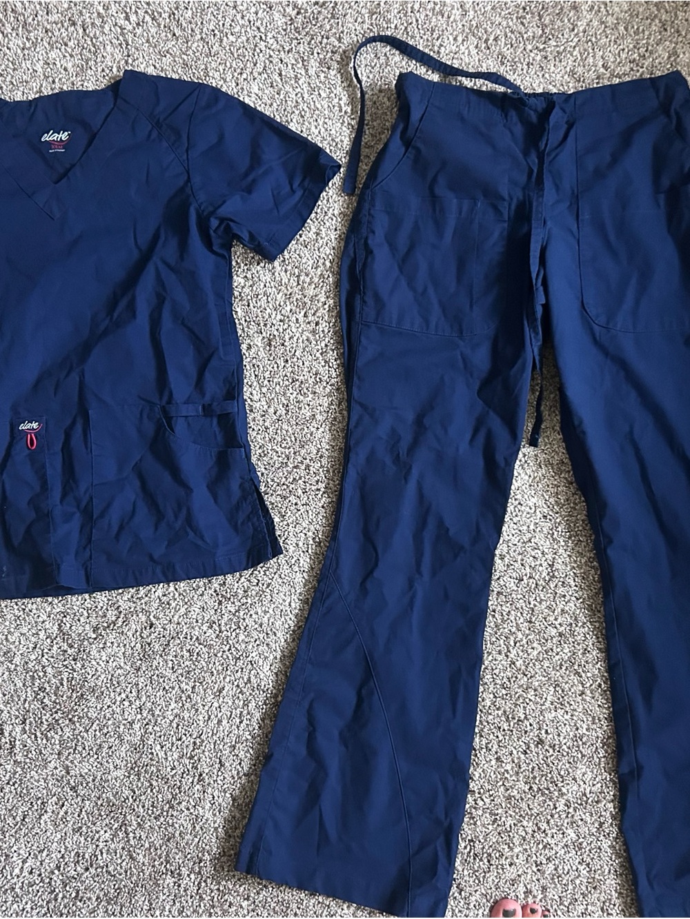 Elate navy scrubs